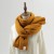 Import Lady Warm Thicken Soft Imitated cashmere scarf women Solid pashmina scarf shawls Wraps Knitted Wool Long Scarf from China