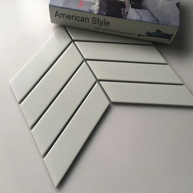 L&amp;P Mosaic SZ007  Chevron Design ceramic mosaic tile for floor and wall