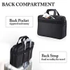 Laptop Briefcase,15.6 Inch Business Office Conference Bag for Men Women,Stylish Nylon Multi-Functional Shoulder Messenger Bag