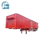Large capacity dry food transport cargo truck box semi trailer