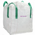 large capacity virgin flat bottom open mouth PP woven jumbo bag FIBC bag