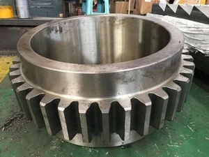 Large Forging Alloy Steel Cylindrical Spur Gear