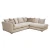 Import Latest Modern Designs  L Shaped Fabric Living Room Furniture Sofa Set from China