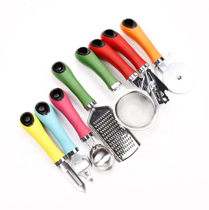 Latest multifunctional  smart cheap kitchen accessories tool cooking tools set  houseware kitchen gadget set