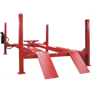 LAUNCH TLT455W Four Post Car Lift for Wheel Alignment 5.5 Ton TLT-455W Hydraulic 4 Post Lift