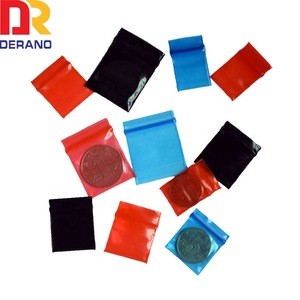 LDPE Plastic colored zip lock plastic bags