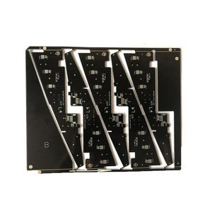 Lead-free HAL ENIG Customized Double-sided Aluminum PCB for Car Headlights
