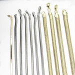 Leather Bag Silver Snake Chain Clutch Bag Accessories Ladies Handbag Parts Hardwear Wholesale