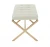 Import Leather stool 2 seather steel frame bench from China