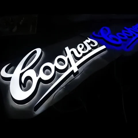 Buy Led Custom Sign 3d Lighting Acrylic Letter Mini Acrylic Sign Store ...