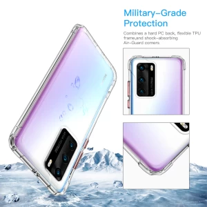 LEEU DESIGN 2020 New Mobile Accessories for Huawei P40 Mobile Phone housings phone cover shockproof PC+TPU Hard case for Huawei