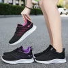 Leisure soft sole sports shoes breathable single shoes mesh running shoes for women