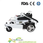 Lightweight folding portable power electric wheelchair old people supplies