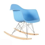 Living Room Eam Plastic Reclining Chairs Wood Rocking Chair