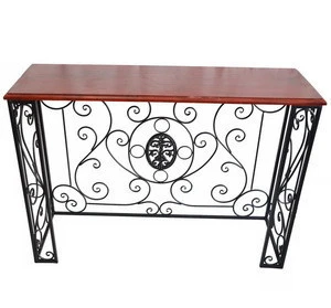 living room metal console table sets wood Other Antique Furniture