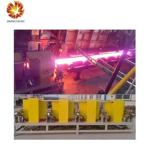 Long steel billet continuous reheat furnace for rolling mill