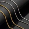 LONGYAO  Gold Hip Hop Necklace Chain Waist Silver Mens Body Filled Men Chain Manufacturer Rope Link Stainless Steel Chain