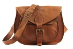 Looking for Leather Tote Bag ? Genuine Leather -  Slouchy Crossbody Hobo Shoulder Bag for Women & Girls Easy To Carry & Shop