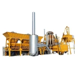 Low cost cold asphalt mixer  ALYJ- 10th mobile bitumen asphalt plant mixers model