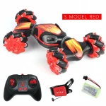 Low MOQ Second Hand Cars Double Side Watch Stunt Car Monster Handle Remote Control Stunt Climbing Radiocontrol Toy Rc Car