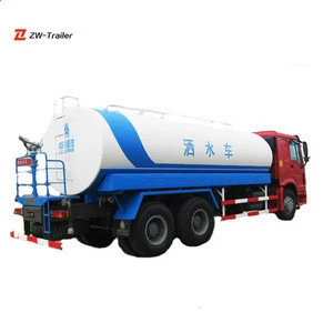 Low Price 336HP 20000 Liters SINOTRUK HOWO Water Tanker Trucks