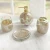 Import Luxury Design Brass Bathroom Accessories Set Gold Finished Set of 4 Pieces Bathroom Set from India