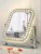 Import Luxury Funky Diamond LED lighted Hollywood Vanity Bathroom Wallmount Makeup Mirror with Touch Dimmer Lights from China