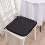 Luxury Garden, Dining Chair Foam Cushions Tie On Seat Pads in set of 2,4,6 or 8 (Pack of 4)