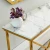 Import Luxury Modern Dresser Stainless Steel Frame Marble top Console make-up table creative bedroom dresser from South Korea
