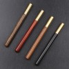 Luxury Wooden Gifts Roller Pen Natural Materials Wooden Pen Brass Pen Cap with Custom Logo
