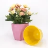 manufacture cheap plastic indoor tall self water orchid decorative plant pot