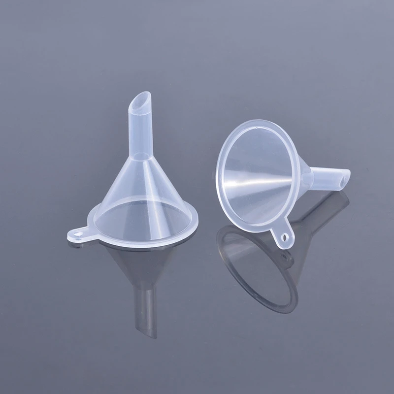 Manufacture Cheaper 6mm Perfume PP Plastic Mini Funnel plastic funnel