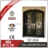 Manufacture wronght iron entry double /single door