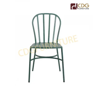 Manufacturer Cheapest Price Not Plastic Modern Design Outdoor Bistro Coffee Shop Restaurant Gardening Chairs