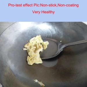 Master Star Iron Non-coating Woks Gas Cooker Traditional Handmade Pot Huge Manual Forging Wok With Binaural 38/40cm