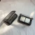 Import Matte Black Eye Shadow Eyeshadow Palette Lipstick Container Blush Powder Compact Cosmetic Magnetic Eyeshadow Palette with Window from China