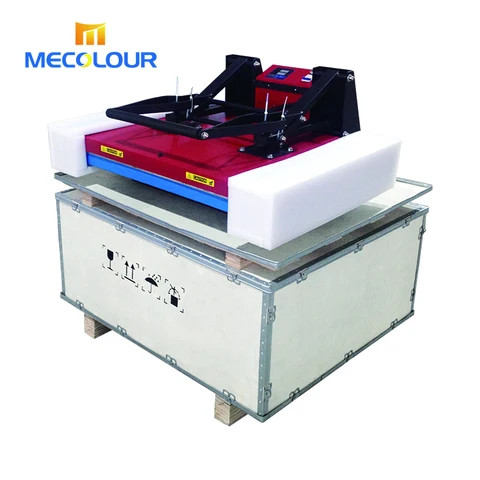 Mecolour large format heat press machine 60*80cm for clothing