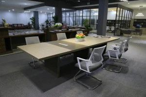 melamine surface office furniture made in China  design melamine conference table
