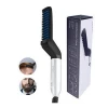 Men Comb Hair Brush Multifunctional Beard Straightener Magic Hot Comb Hairbrush Electric Straightening Styling Tool Brushes
