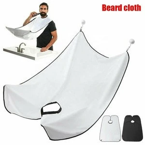 Men&#39;s Facial Hair Beard Apron Shave Cape Shaving Bib Whisker Trimming Catcher Shaving apron with suction cup