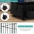 Import Metal Cat Cage Kennel Cat Villa Indoor Cat House With Two Front Doors from China