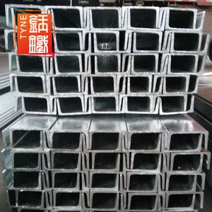 Metal stainless steel channel galvanized c channel steel price for construction