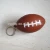 Import mini cute rugby PU ball keychain from China