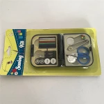 Mini sewing kit Pattern Sewing Thread Box Kit Set sewing kit home travel promotion convenient supermarket sales blister