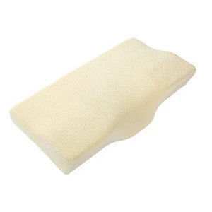 Mite Resistant Natural Contour Pillow Memory Foam Pillow With Bamboo Cover
