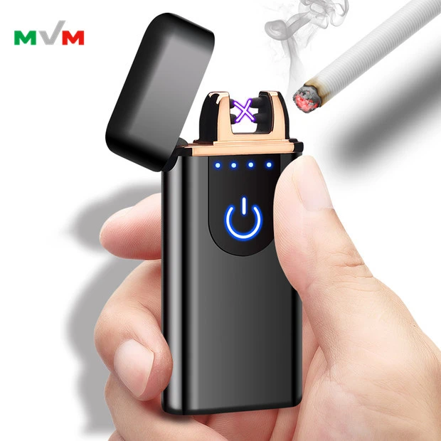 MLT188 Best Seller Cheap Custom Logo Electric Arc Usb Charging Lighter