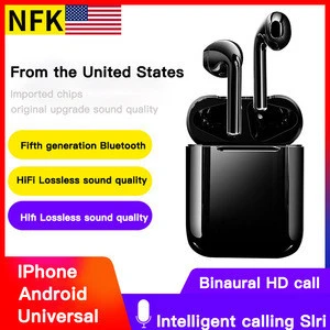 Mobile Accessories 2019 wireless Bluetooth earphone headsets for phone i8