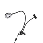 Mobile Phone Holder With Selfie Ring Light For Live Stream Video Chat Flexible Long Arm tripod Holder Stand