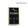 Modern Acrylic LED Hotel Room Number Door Plate Electronic Signs
