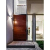 Modern Design Solid Wood Exterior Main Pivot Wood Entrance Doors